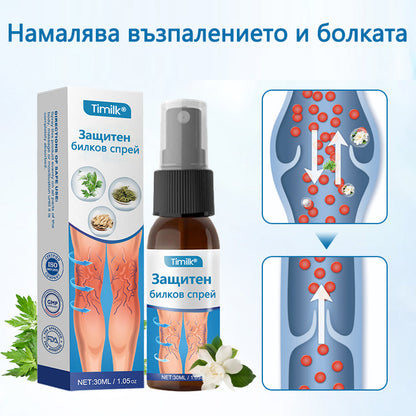 Timilk® VeinGuard Herbal Spray-🎉 Клинично доказано е, че премахва разширените вени само за 7 дни!✨