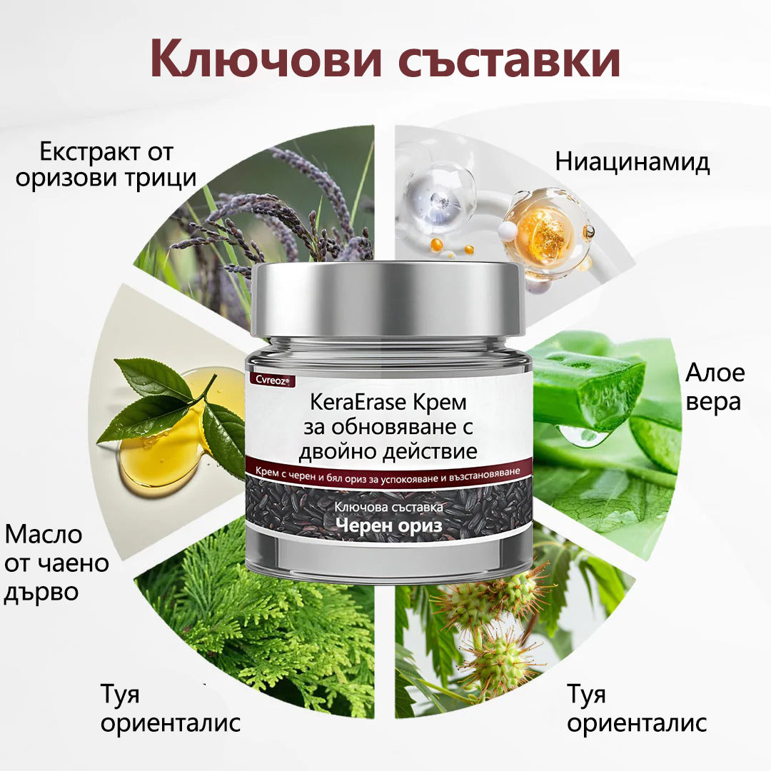 Cvreoz® 🌟KeraErase Крем за обновяване с двойно действие🌿